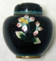 Чайница Латунь, клуазоне Китай, середина XX века 1948 г инфо 10966v.