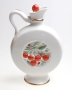 Куманец "Вишня" Фарфор, роспись, золочение СССР, 1950-1960-е гг включающим изображения птиц и зверей инфо 11063v.